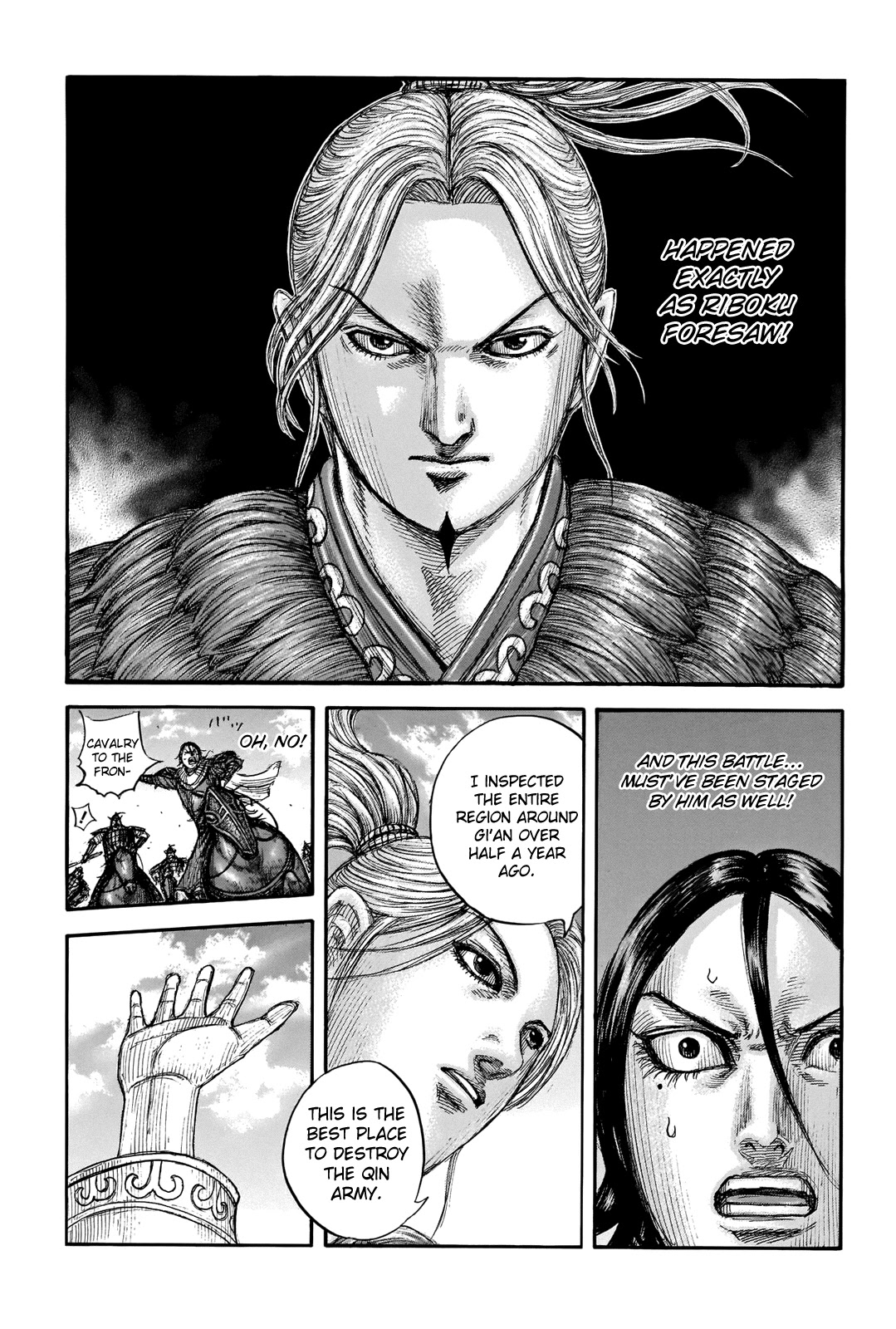 Kingdom Chapter 715 page 14 - Chapter 715: A Staged War