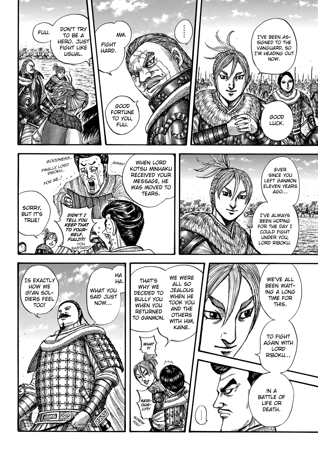 Kingdom Chapter 715 page 4 - Chapter 715: A Staged War