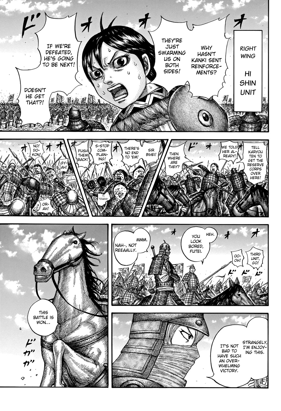 Kingdom Chapter 716 page 12 - Chapter 716: A Way Out?