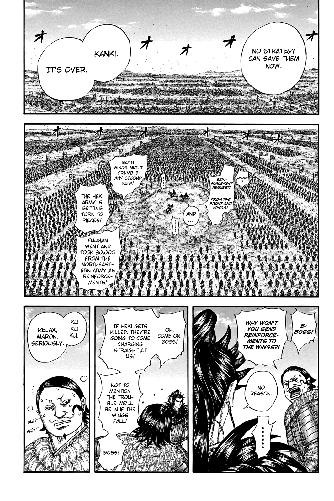 Kingdom Chapter 716 page 14 - Chapter 716: A Way Out?