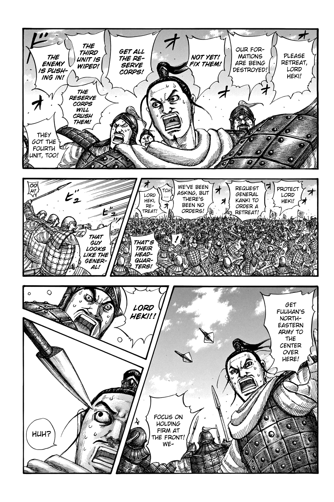 Kingdom Chapter 716 page 8 - Chapter 716: A Way Out?