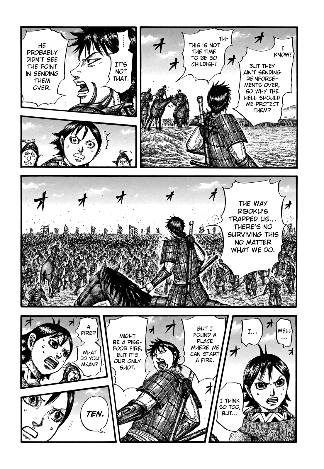 Kingdom Chapter 717 page 4 - Chapter 717: A Place to Fight Back