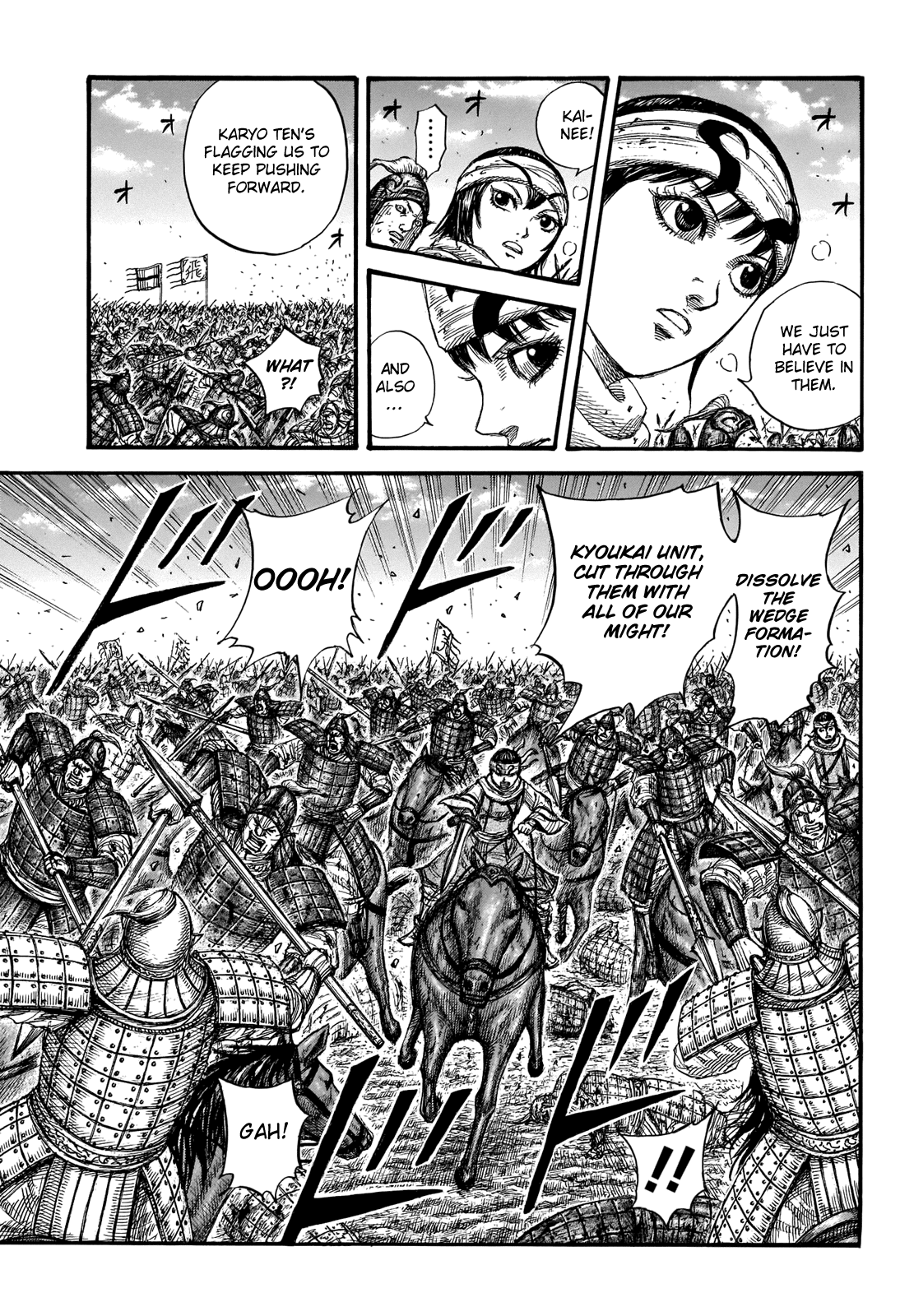 Kingdom Chapter 720 page 14 - Chapter 720: Orders from the Flag