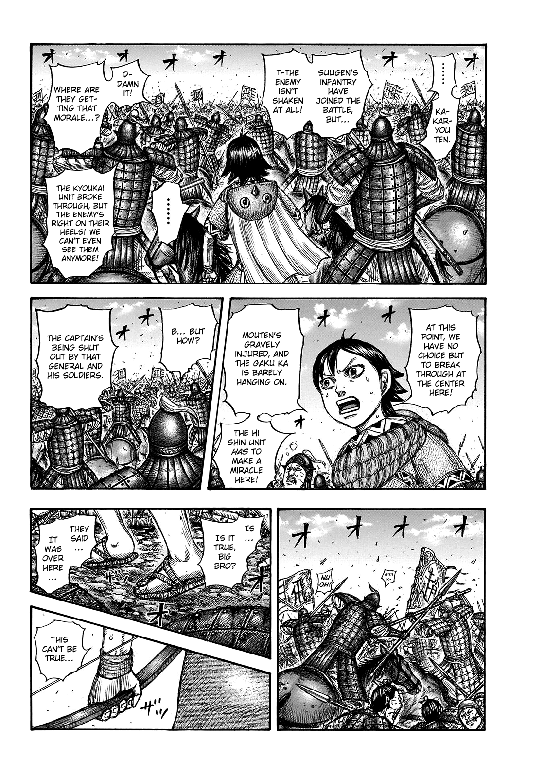 Kingdom Chapter 722 page 10 - Chapter 722: Acting as One