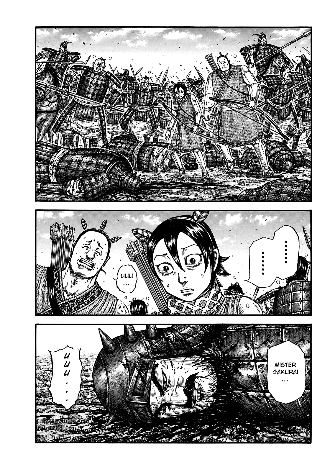 Kingdom Chapter 722 page 11 - Chapter 722: Acting as One