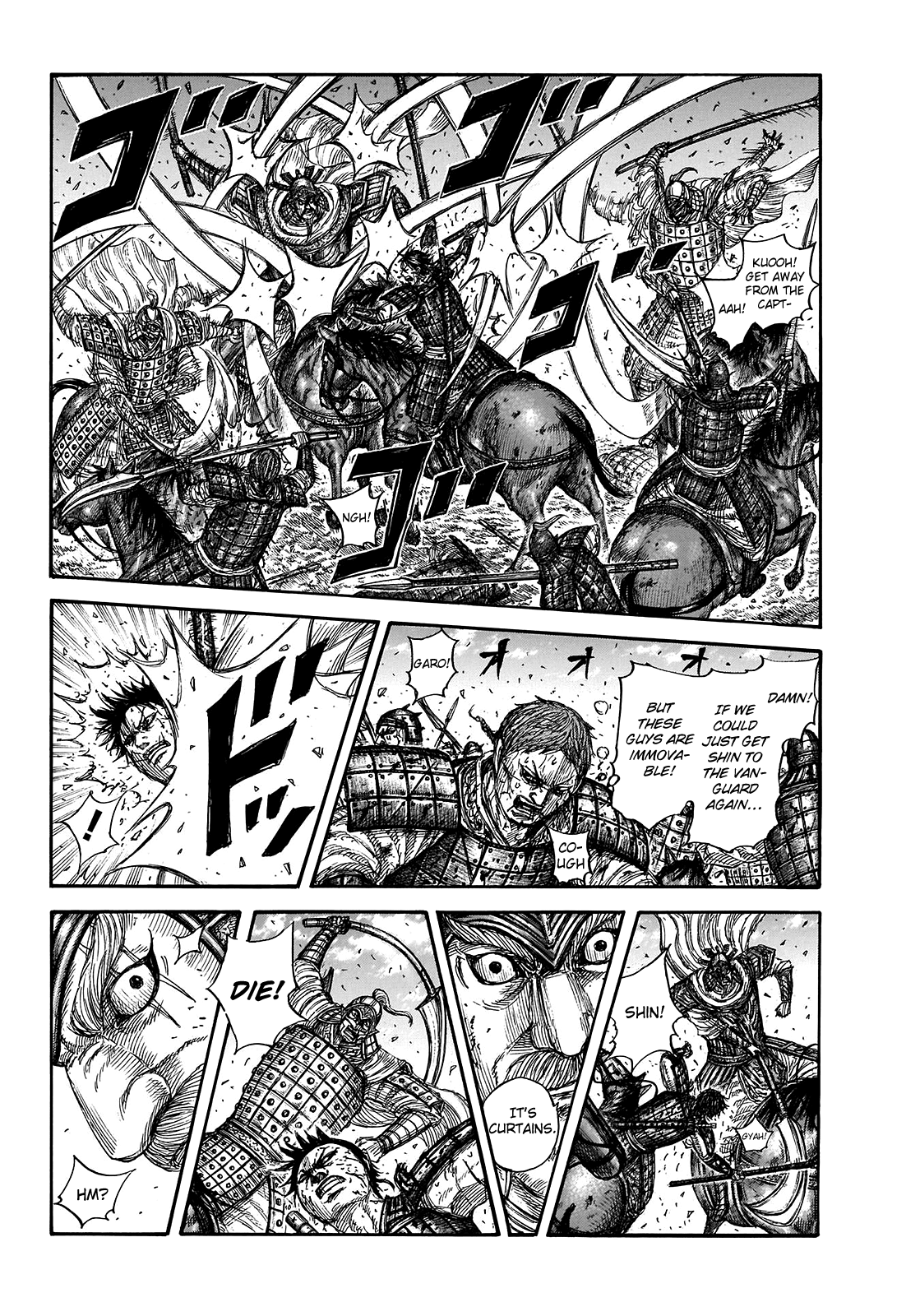 Kingdom Chapter 722 page 12 - Chapter 722: Acting as One