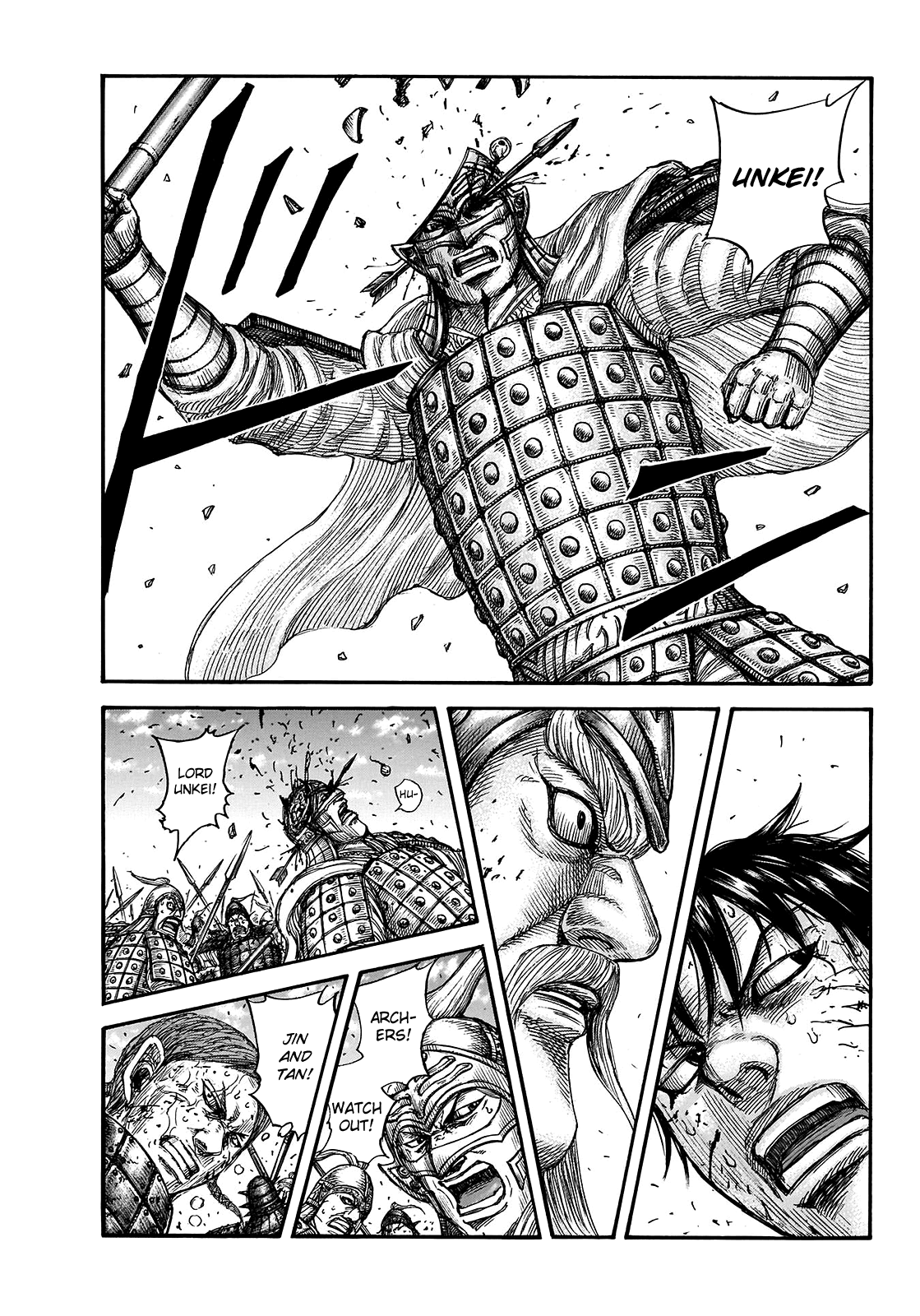 Kingdom Chapter 722 page 13 - Chapter 722: Acting as One