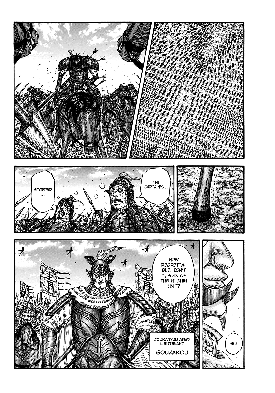 Kingdom Chapter 722 page 20 - Chapter 722: Acting as One