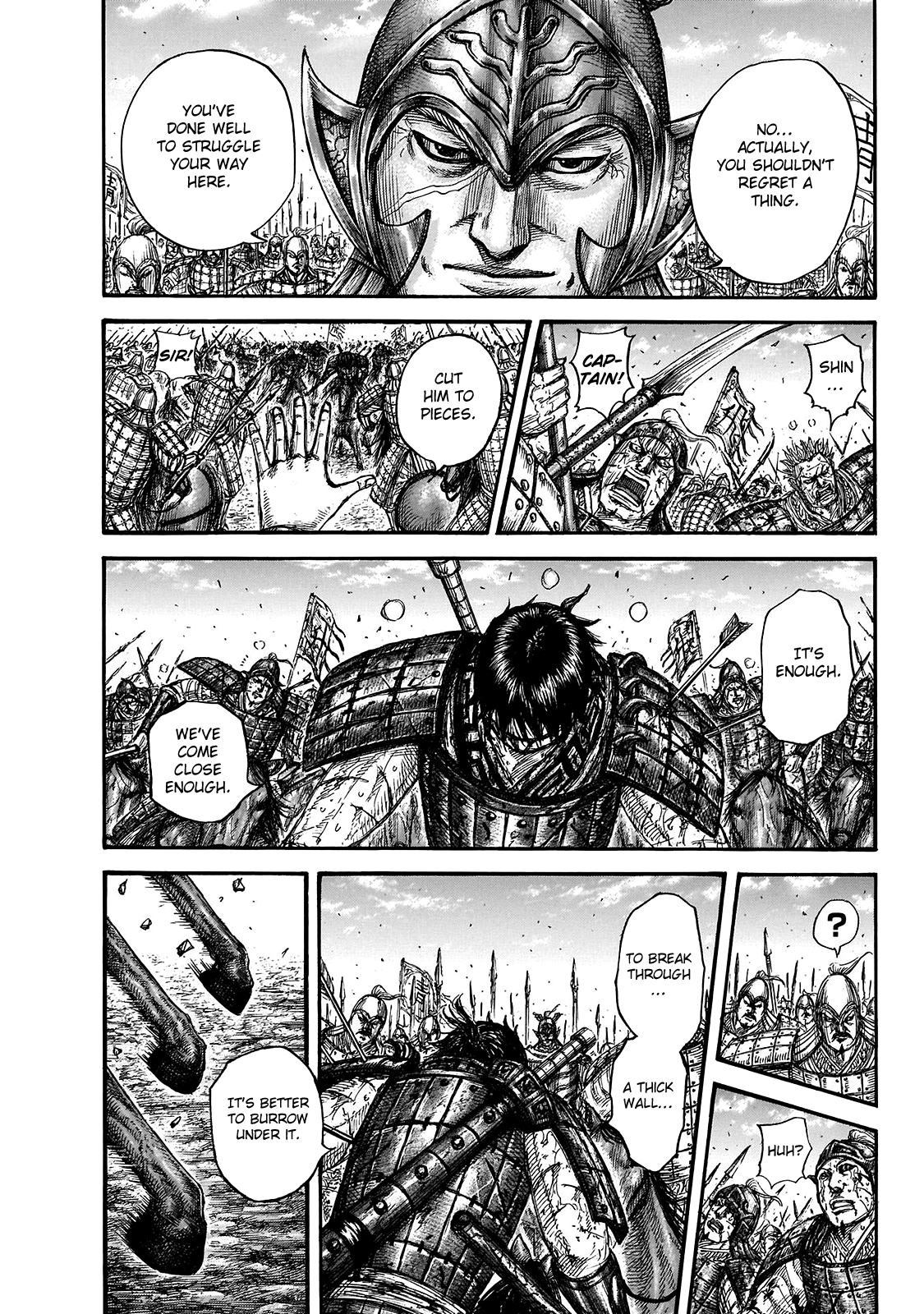 Kingdom Chapter 722 page 21 - Chapter 722: Acting as One