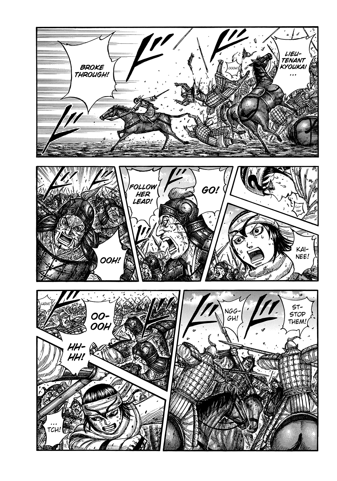 Kingdom Chapter 722 page 3 - Chapter 722: Acting as One