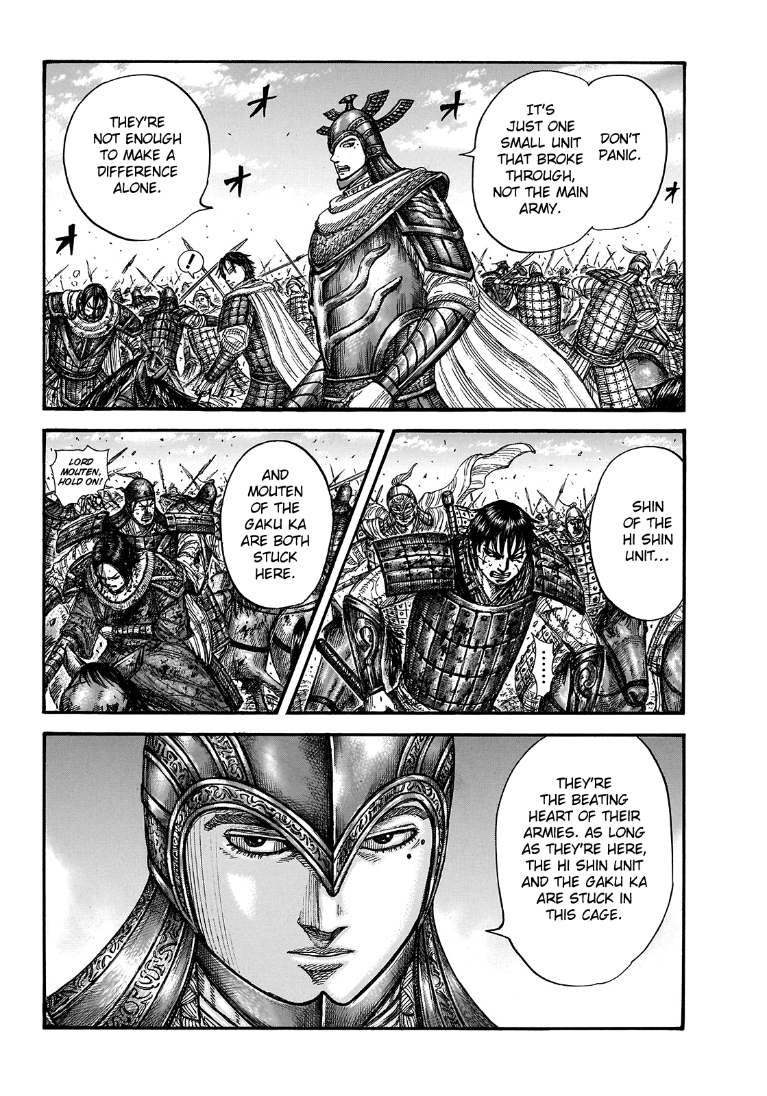 Kingdom Chapter 722 page 6 - Chapter 722: Acting as One