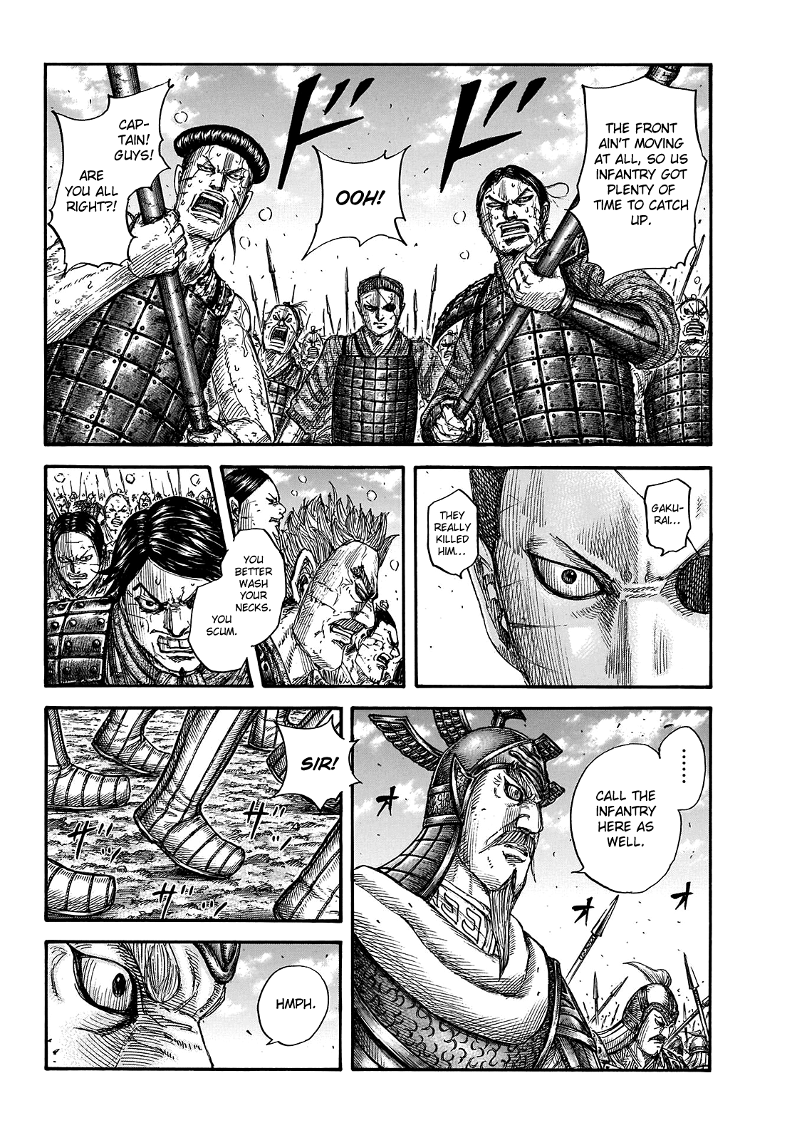 Kingdom Chapter 722 page 8 - Chapter 722: Acting as One