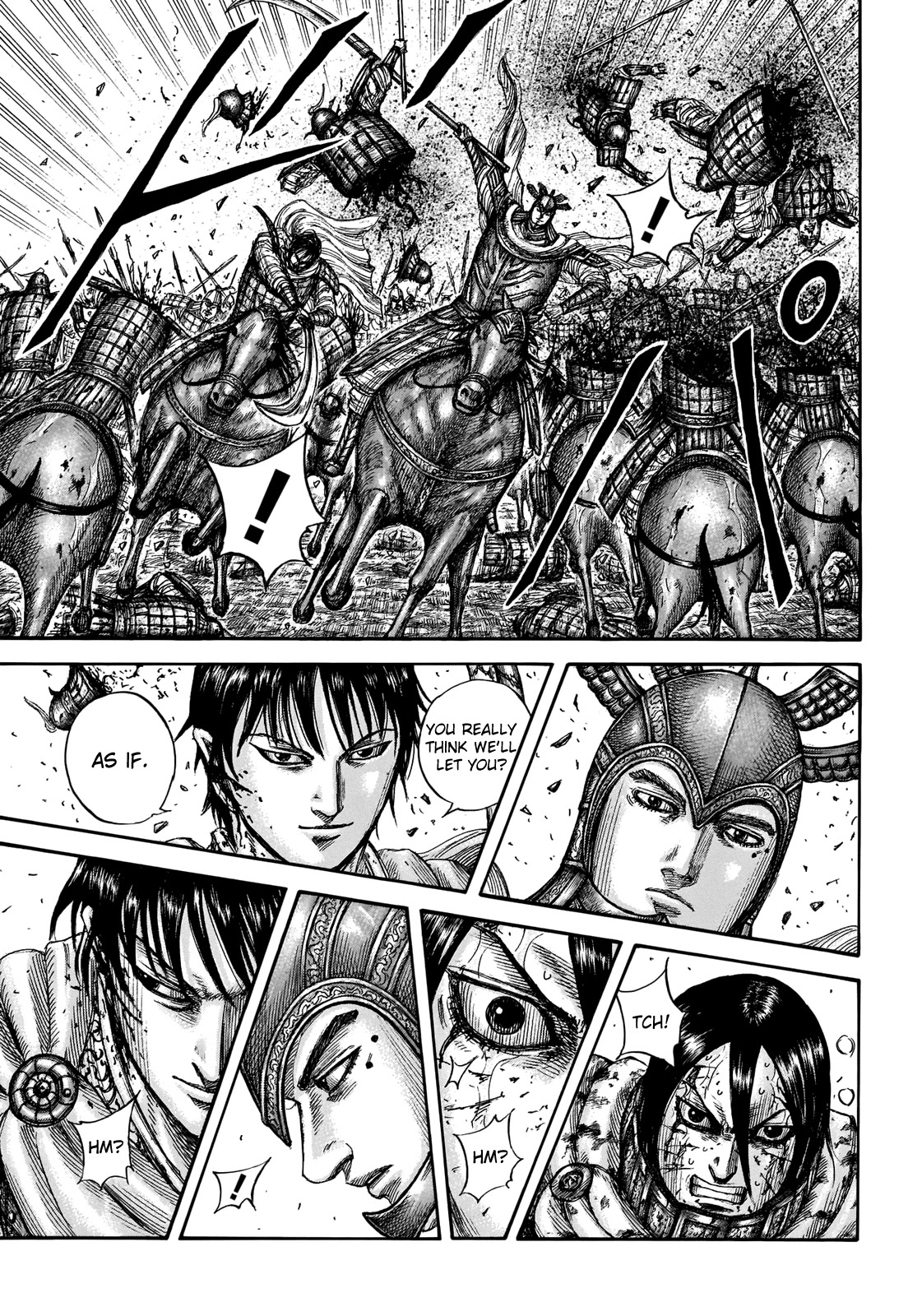Kingdom Chapter 723 page 10 - Chapter 723: The Path of the Hi Shin Unit