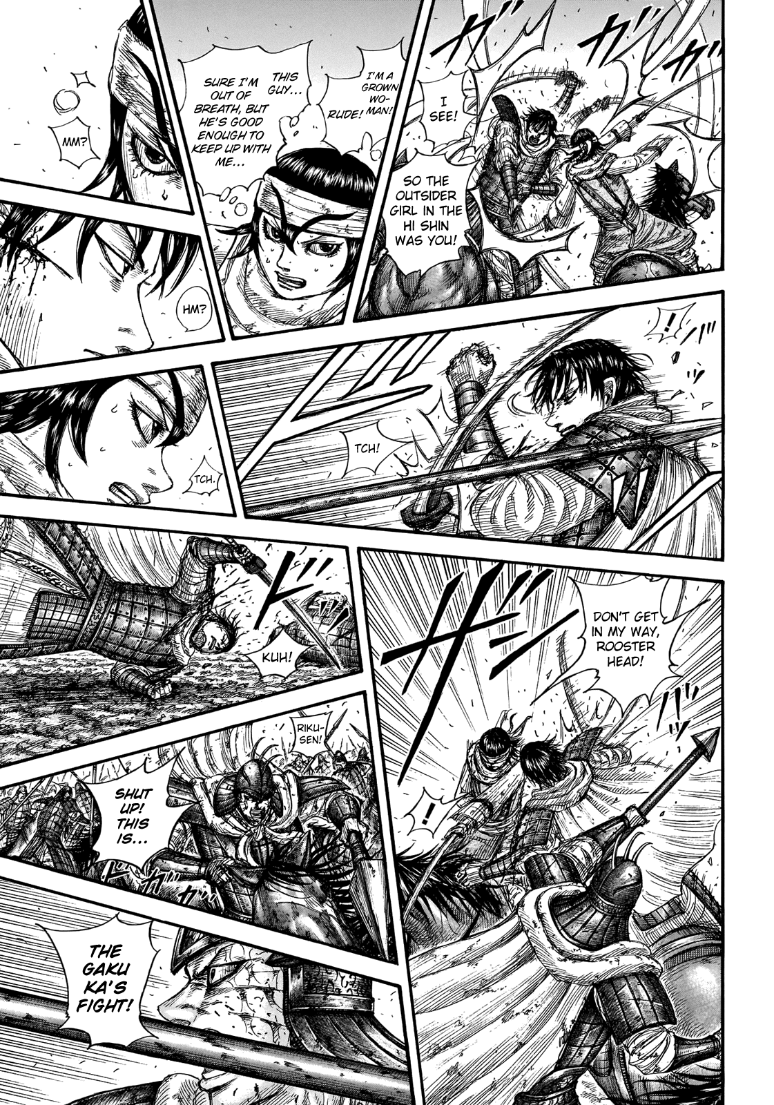 Kingdom Chapter 723 page 14 - Chapter 723: The Path of the Hi Shin Unit