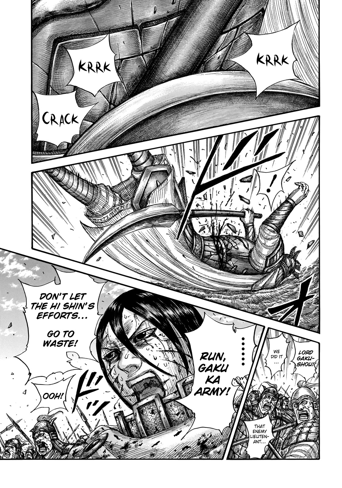 Kingdom Chapter 723 page 16 - Chapter 723: The Path of the Hi Shin Unit