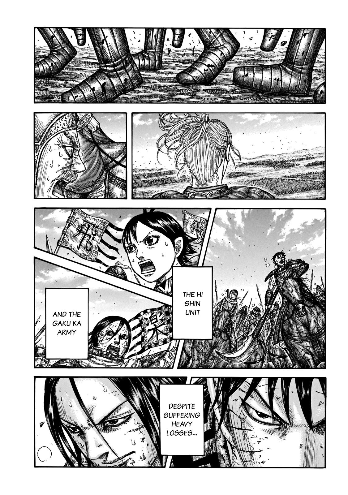Kingdom Chapter 723 page 18 - Chapter 723: The Path of the Hi Shin Unit