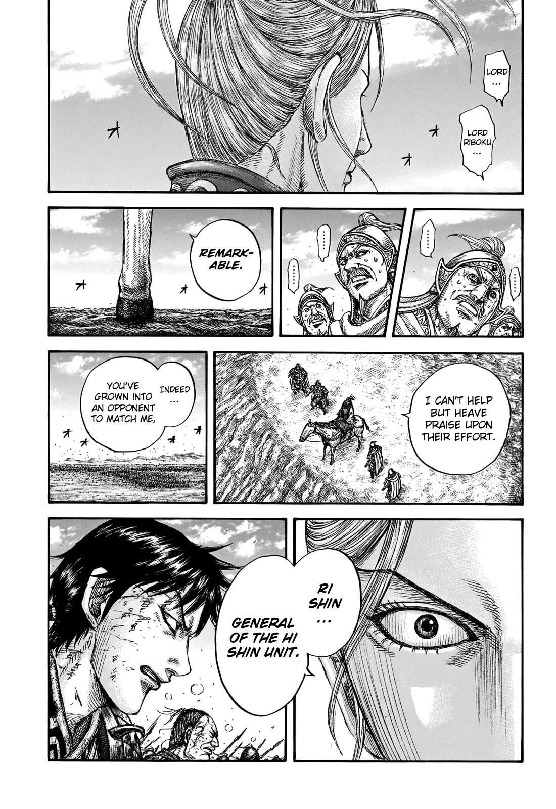 Kingdom Chapter 723 page 20 - Chapter 723: The Path of the Hi Shin Unit