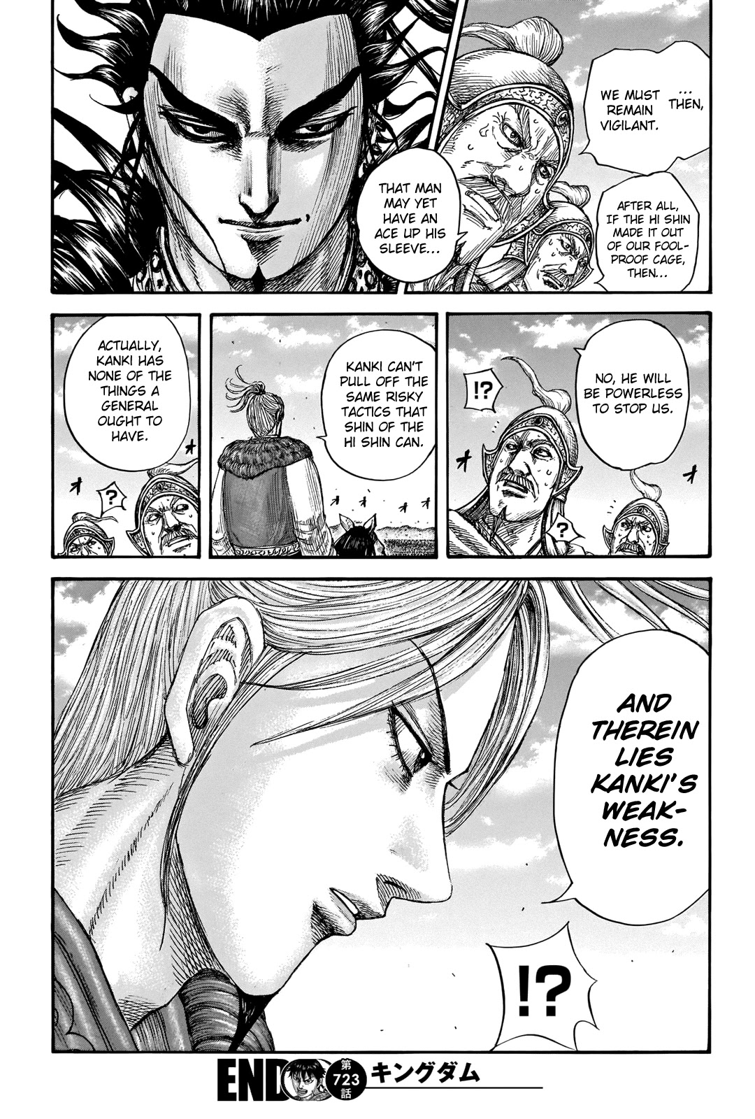 Kingdom Chapter 723 page 22 - Chapter 723: The Path of the Hi Shin Unit