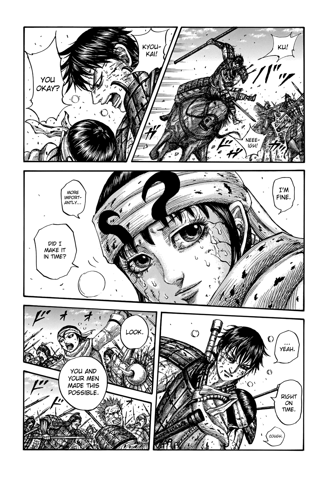 Kingdom Chapter 723 page 6 - Chapter 723: The Path of the Hi Shin Unit