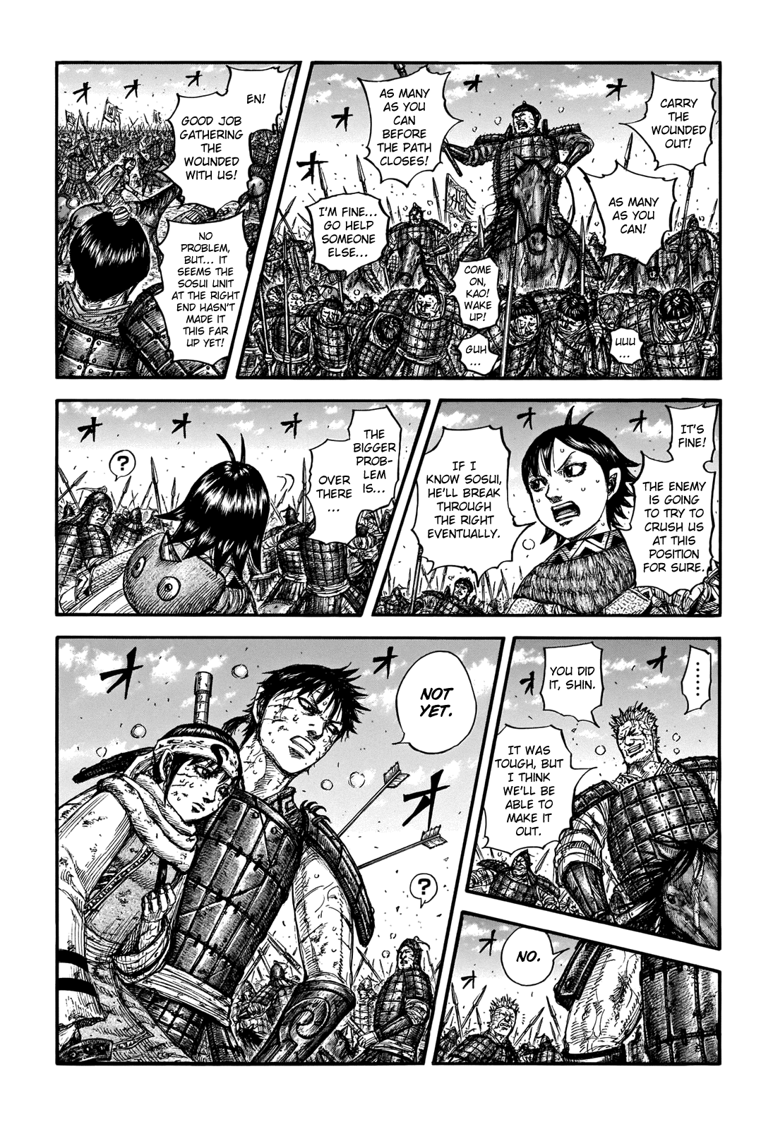 Kingdom Chapter 723 page 8 - Chapter 723: The Path of the Hi Shin Unit