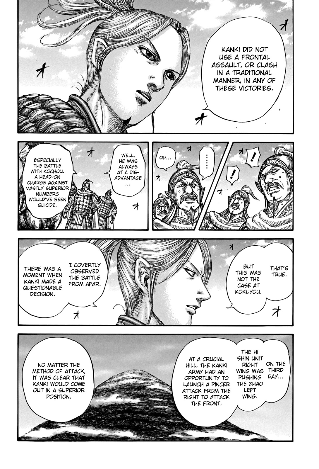Kingdom Chapter 724 page 11 - Chapter 724: The Four Battles