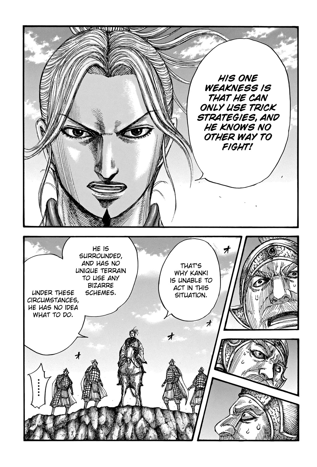 Kingdom Chapter 724 page 14 - Chapter 724: The Four Battles