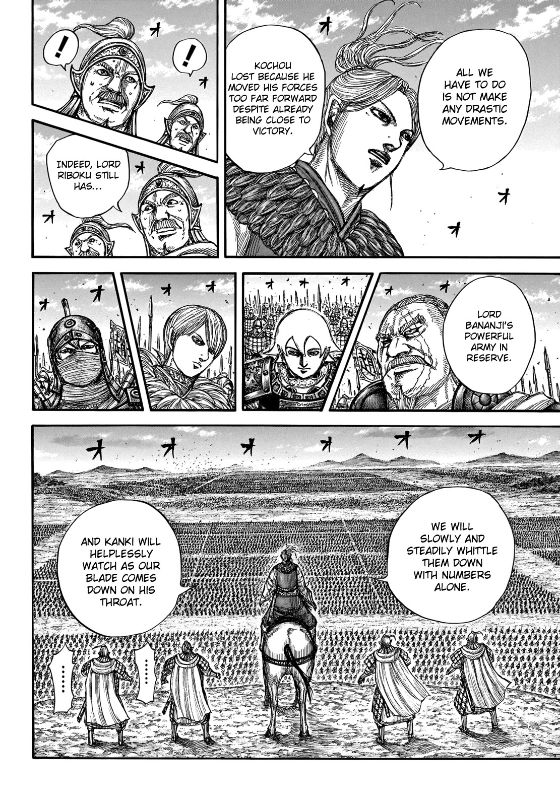 Kingdom Chapter 724 page 15 - Chapter 724: The Four Battles
