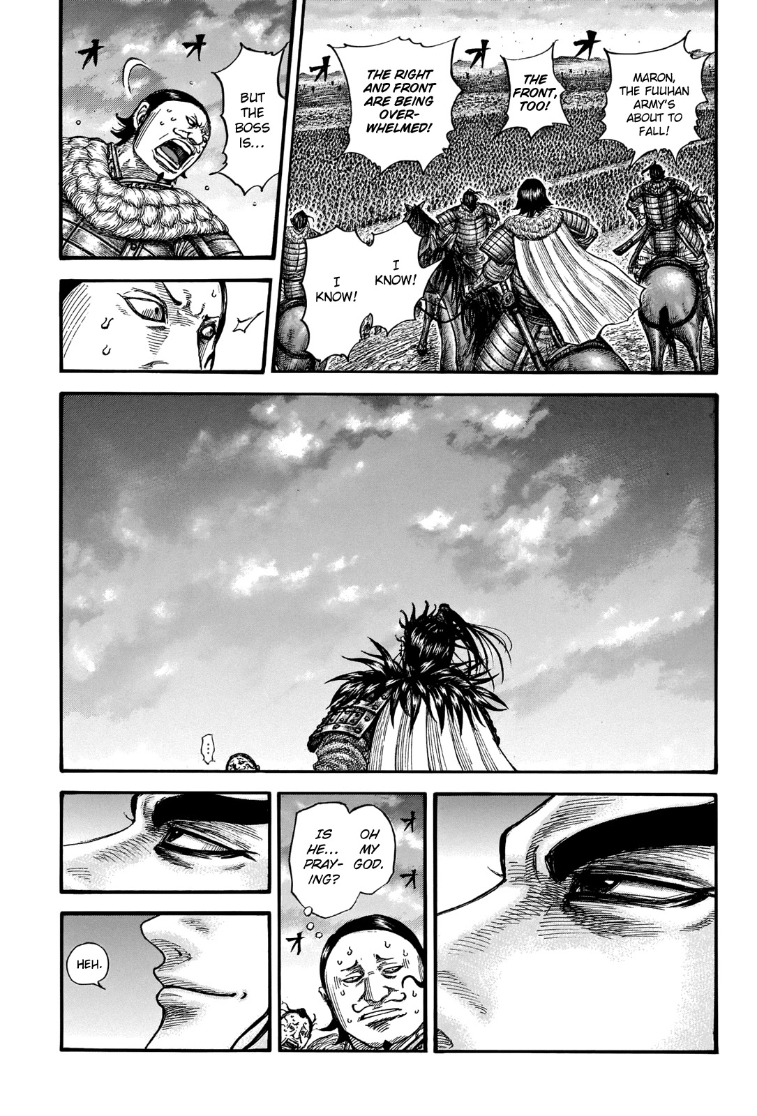 Kingdom Chapter 724 page 16 - Chapter 724: The Four Battles