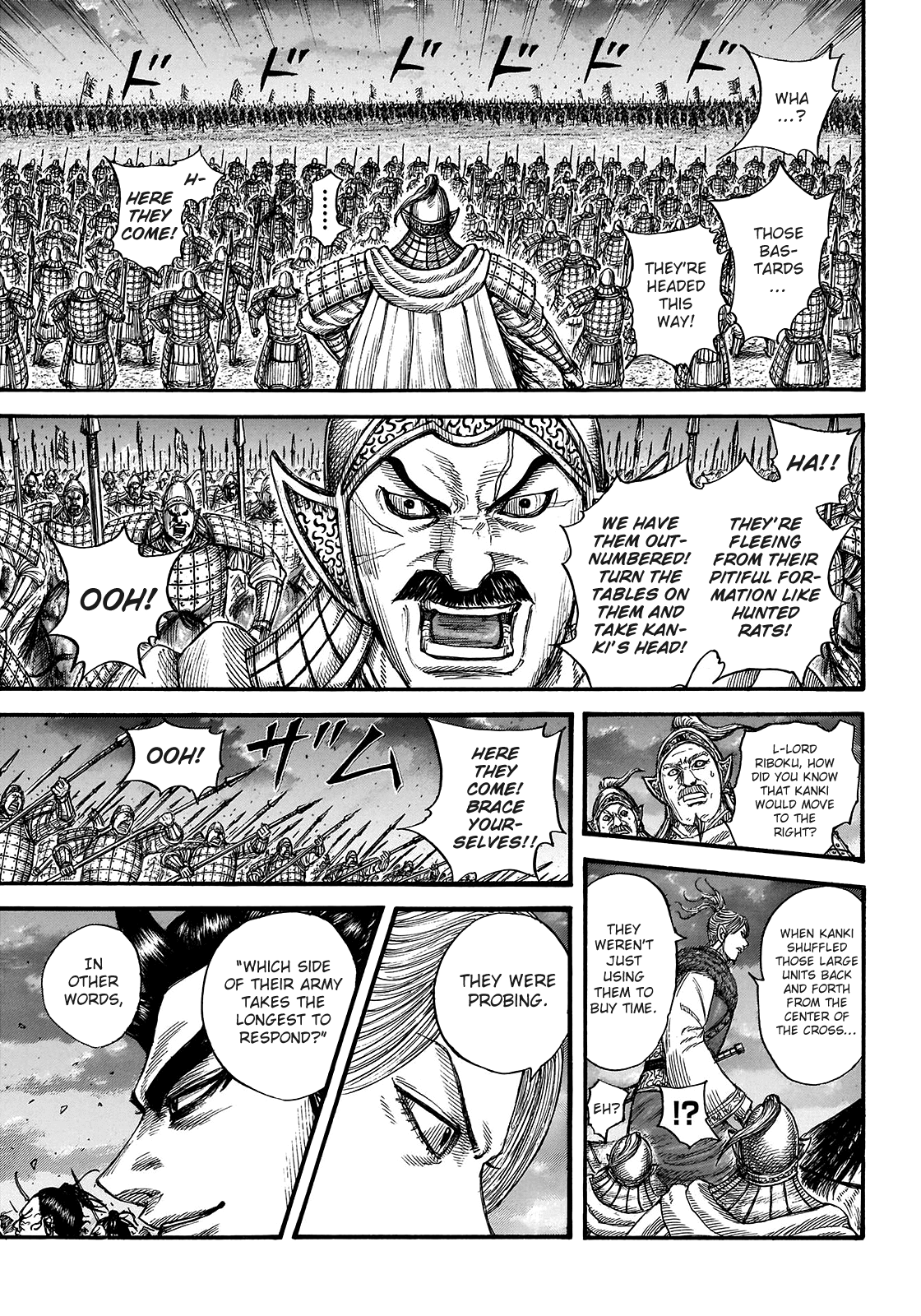 Kingdom manga, chapter 726, page 13 of 21