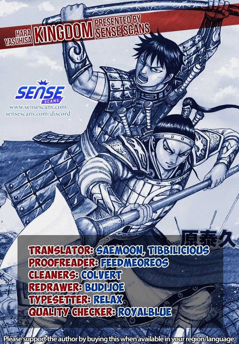 Kingdom Chapter 727 page 1 - Chapter 727: Kanki's Axe