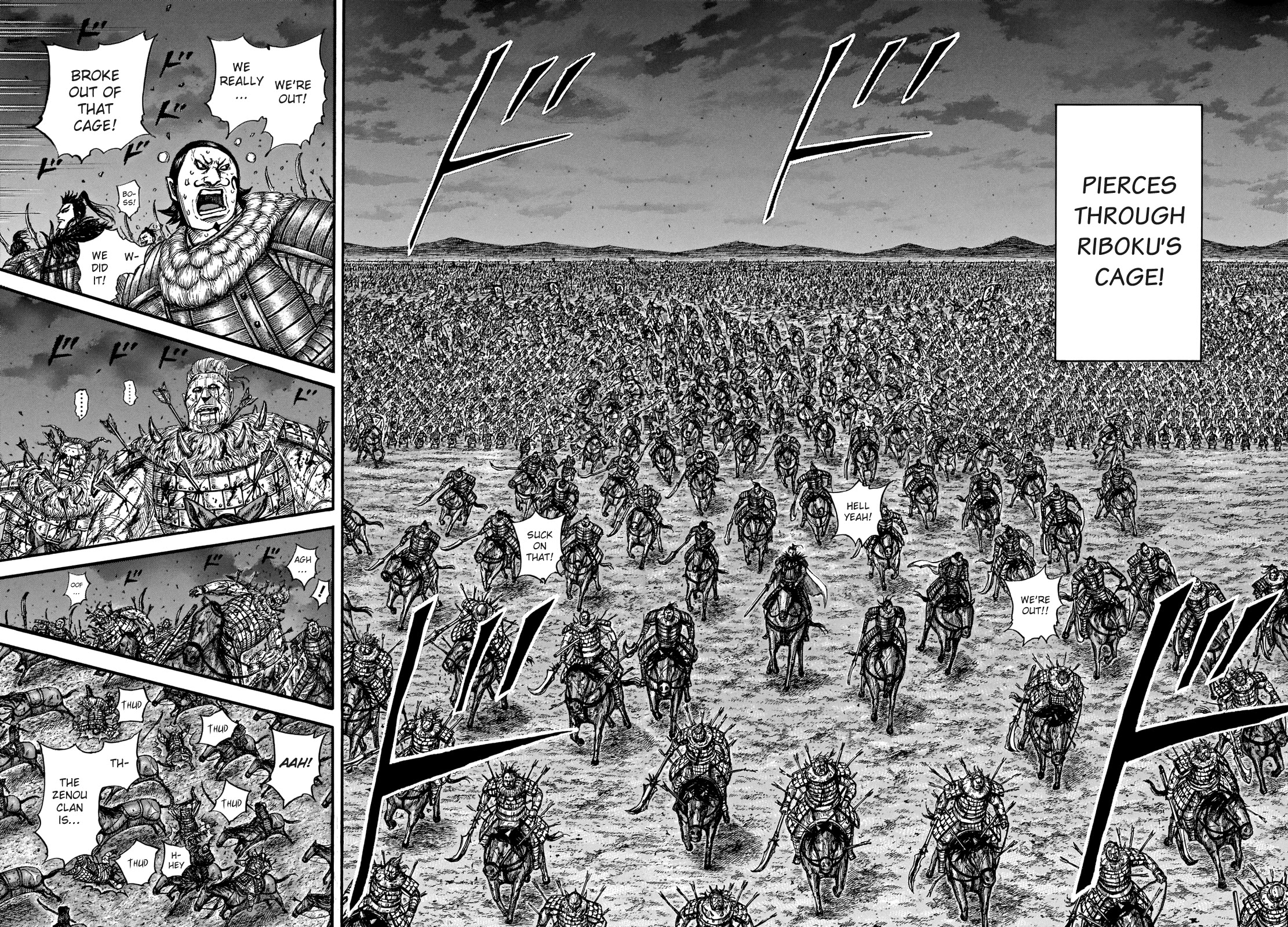Kingdom Chapter 727 page 10 - Chapter 727: Kanki's Axe