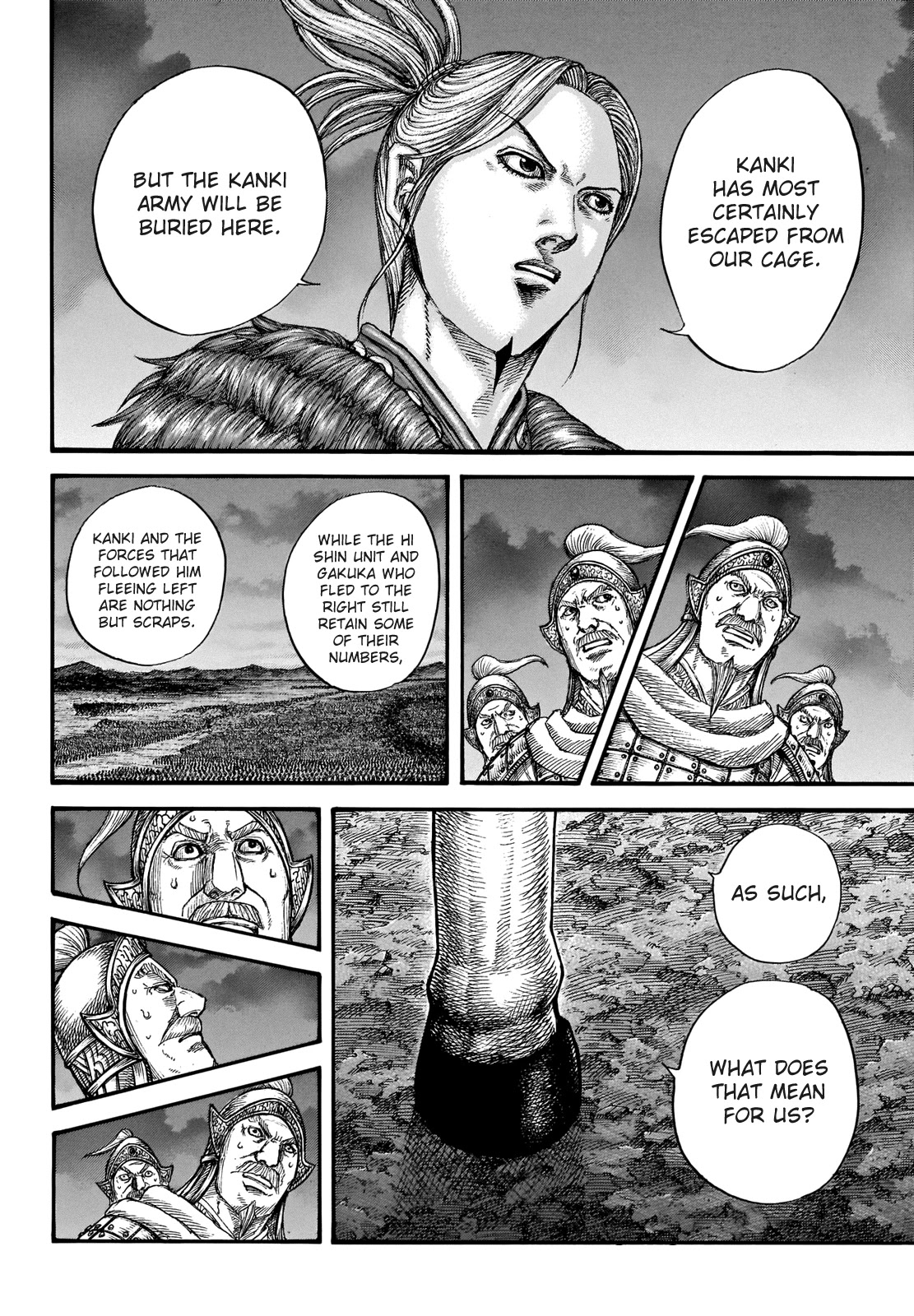 Kingdom Chapter 727 page 13 - Chapter 727: Kanki's Axe