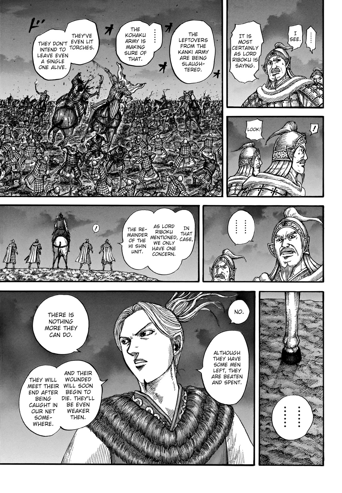 Kingdom Chapter 727 page 16 - Chapter 727: Kanki's Axe