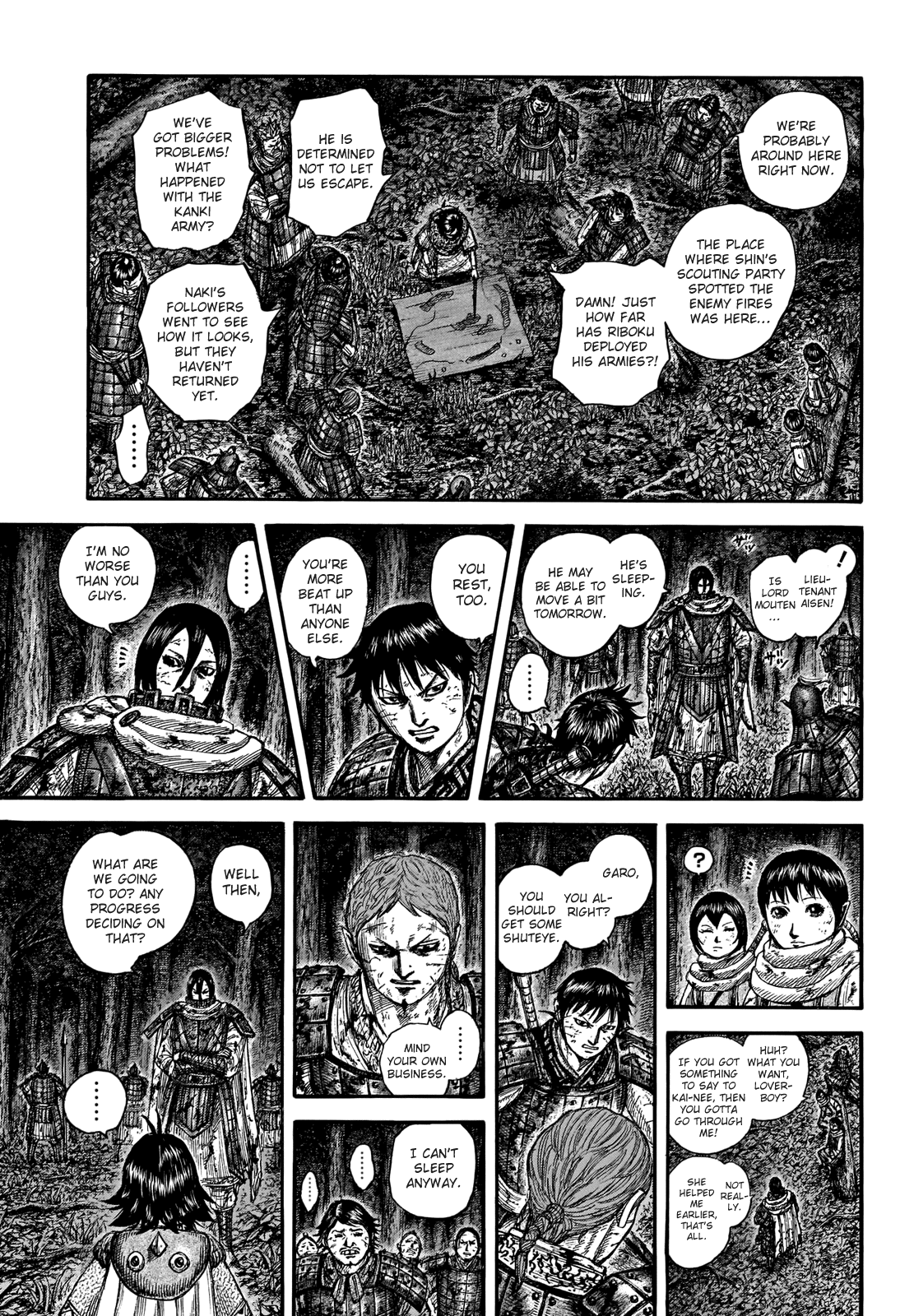 Kingdom Chapter 727 page 18 - Chapter 727: Kanki's Axe