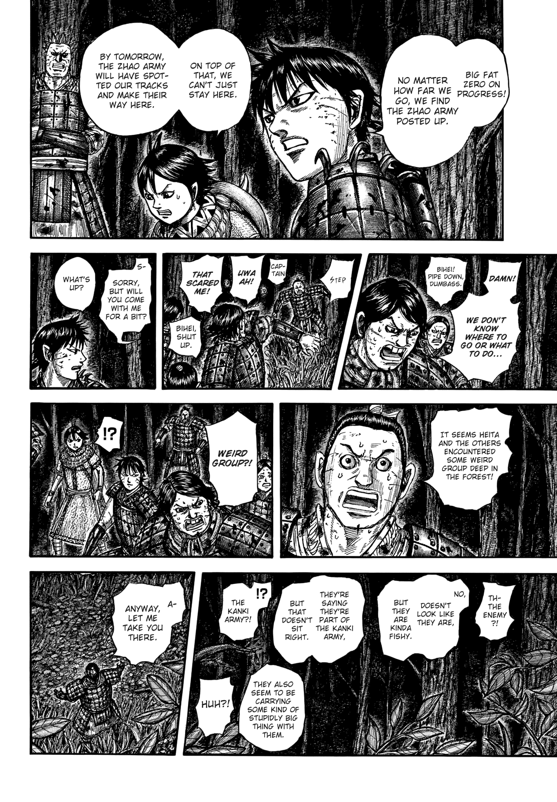 Kingdom Chapter 727 page 19 - Chapter 727: Kanki's Axe