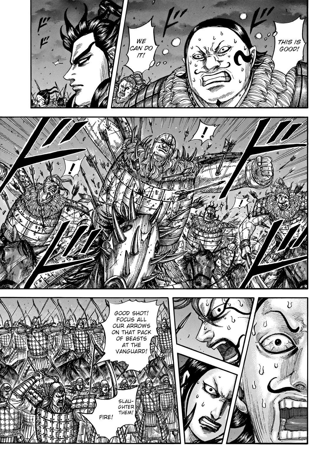 Kingdom Chapter 727 page 5 - Chapter 727: Kanki's Axe