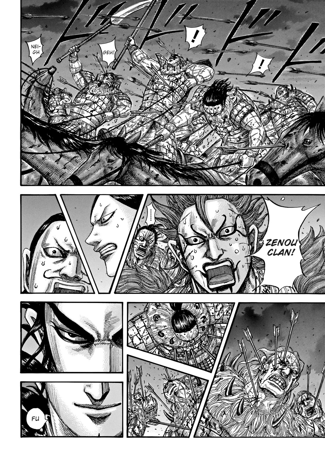 Kingdom Chapter 727 page 6 - Chapter 727: Kanki's Axe