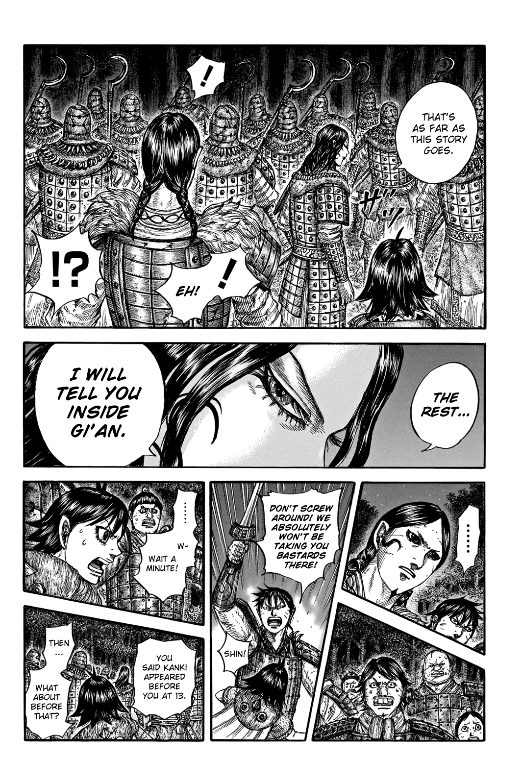 Kingdom Chapter 729 page 12 - Chapter 729: A Beautiful Child