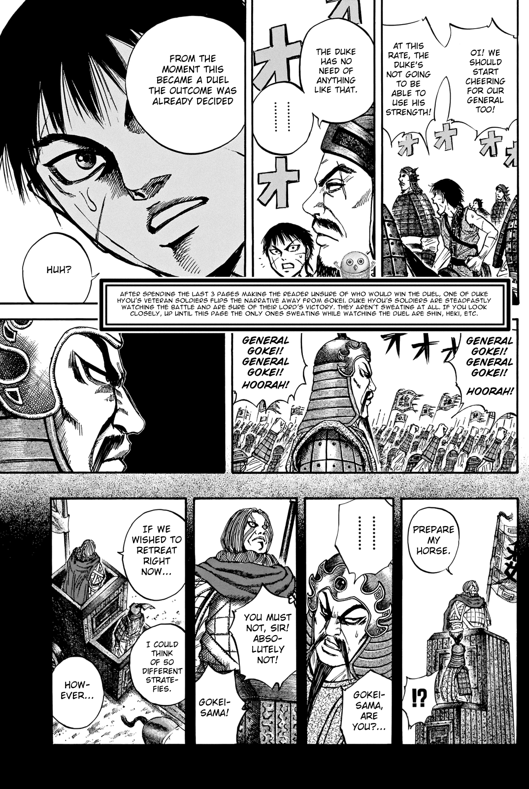 Kingdom Chapter 731.5 page 14 - Chapter 731.5: Special Chapter 2: Showdown Of Generals