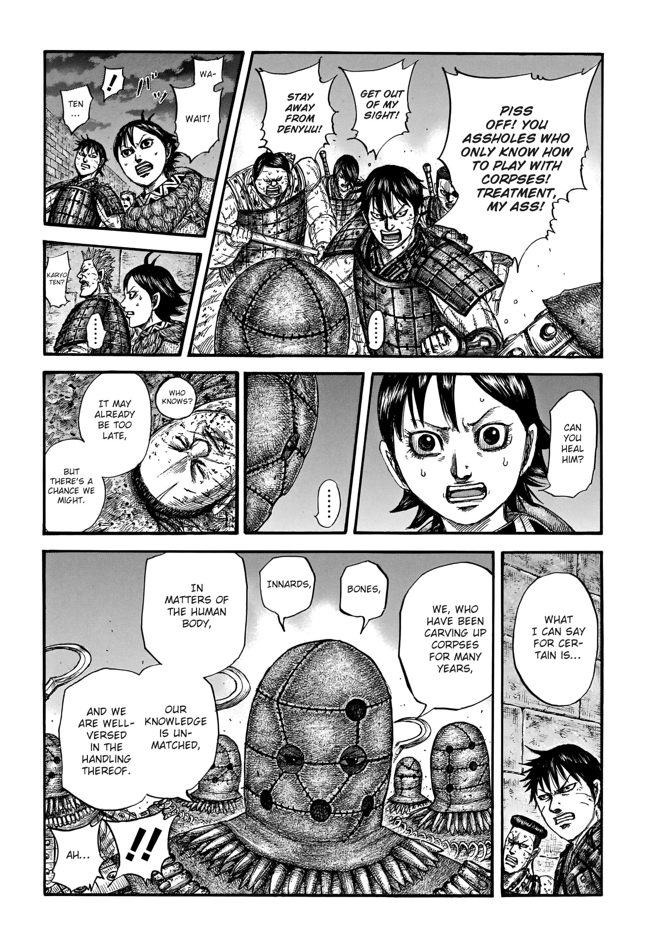 Kingdom Chapter 732 page 11 - Chapter 732: The Techniques Of The Saki