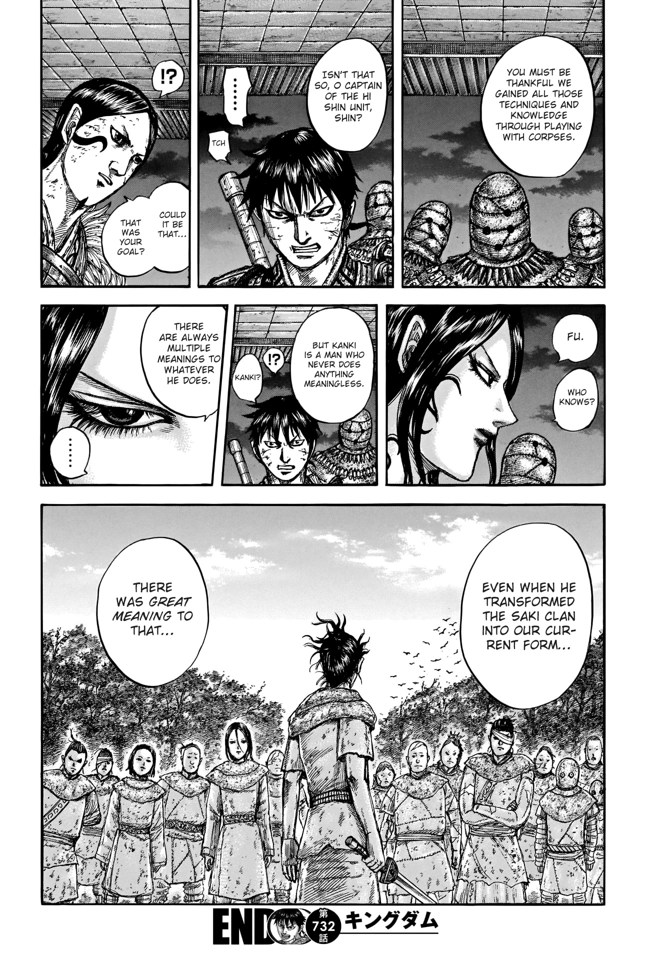 Kingdom Chapter 732 page 22 - Chapter 732: The Techniques Of The Saki