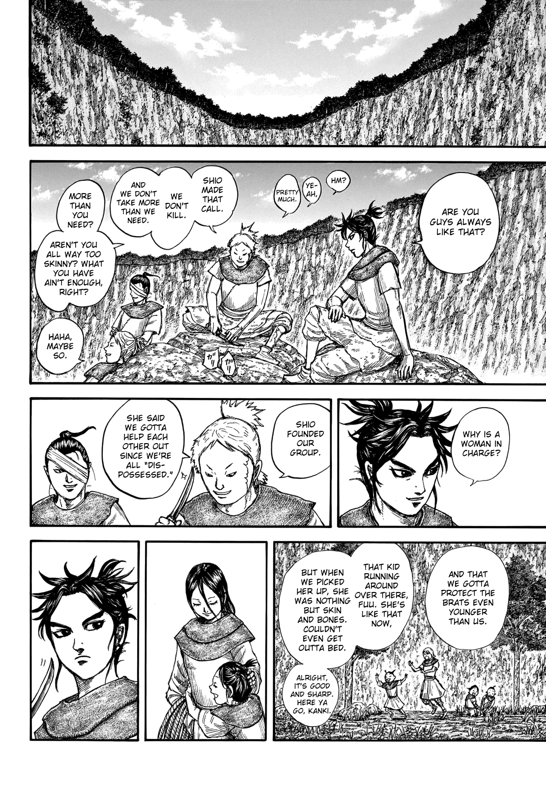 Kingdom manga, chapter 733, page 10 of 22