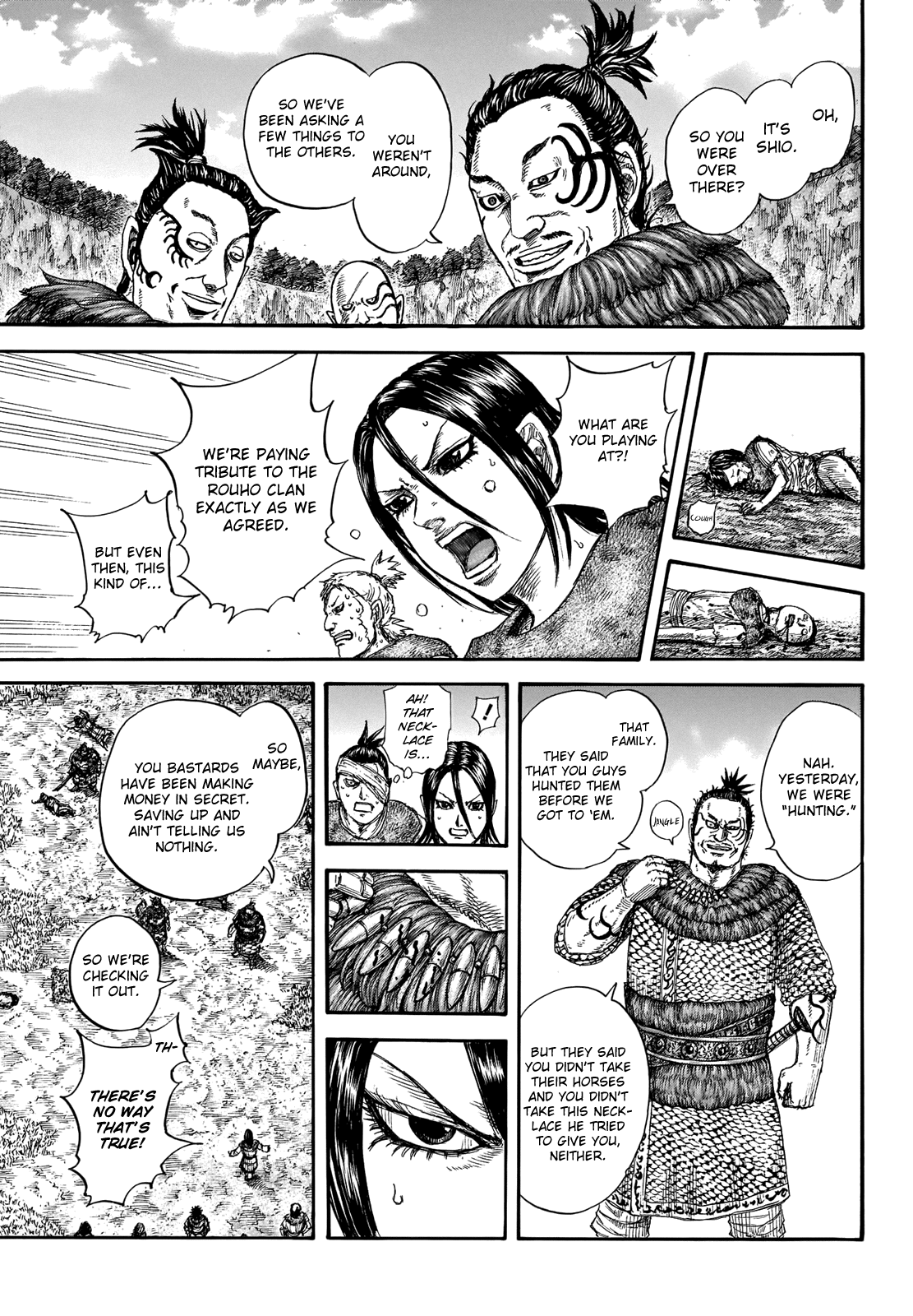 Kingdom manga, chapter 733, page 13 of 22
