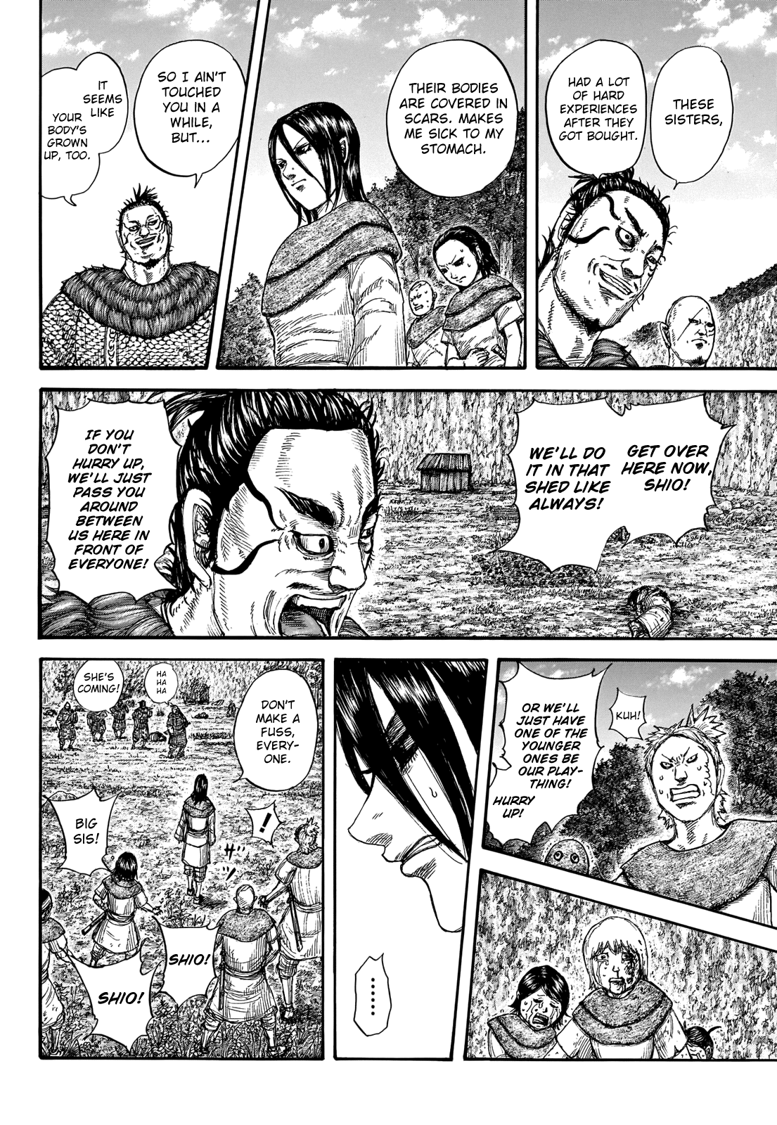 Kingdom manga, chapter 733, page 18 of 22