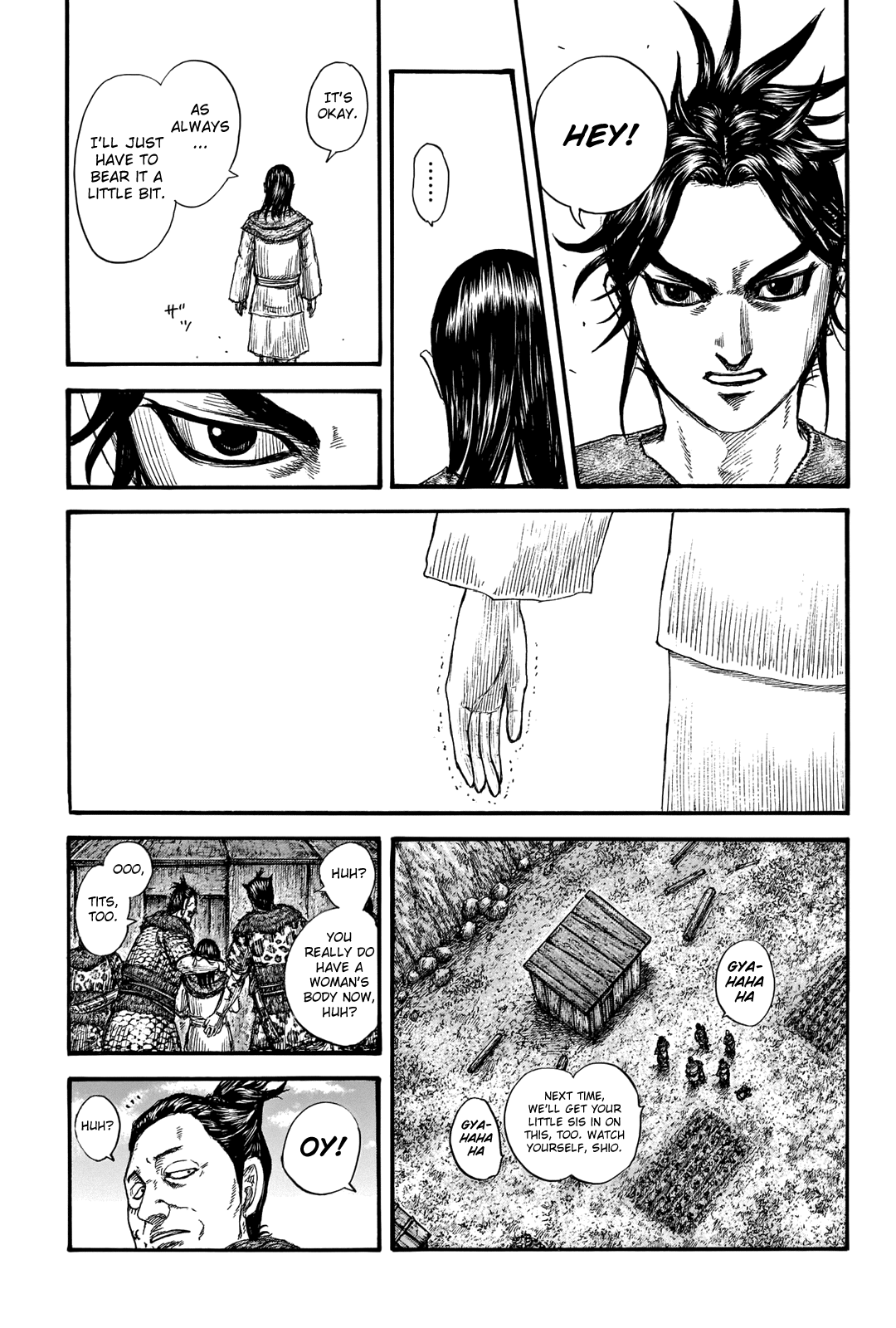 Kingdom manga, chapter 733, page 19 of 22