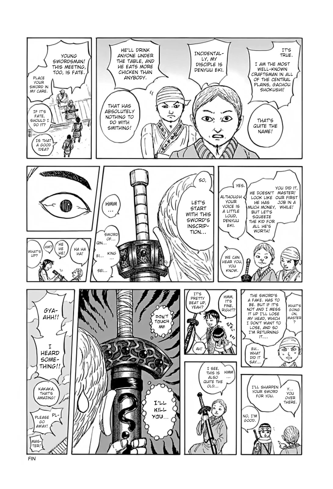 Kingdom manga, chapter 733, page 22 of 22