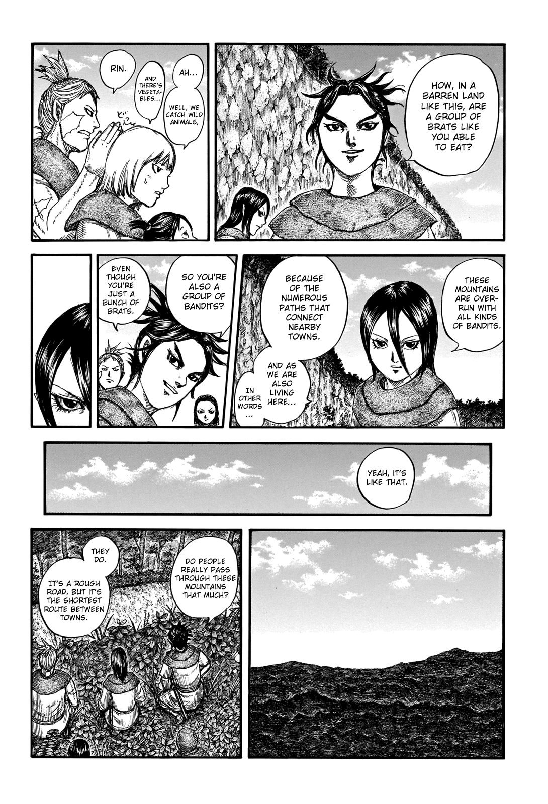 Kingdom manga, chapter 733, page 6 of 22