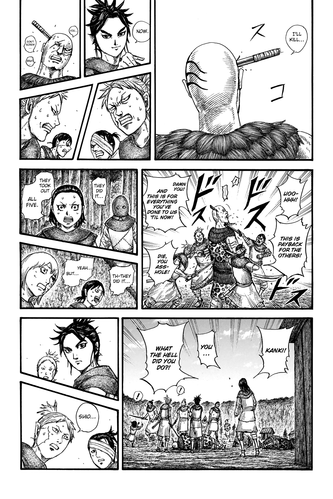 Kingdom manga, chapter 734, page 10 of 22