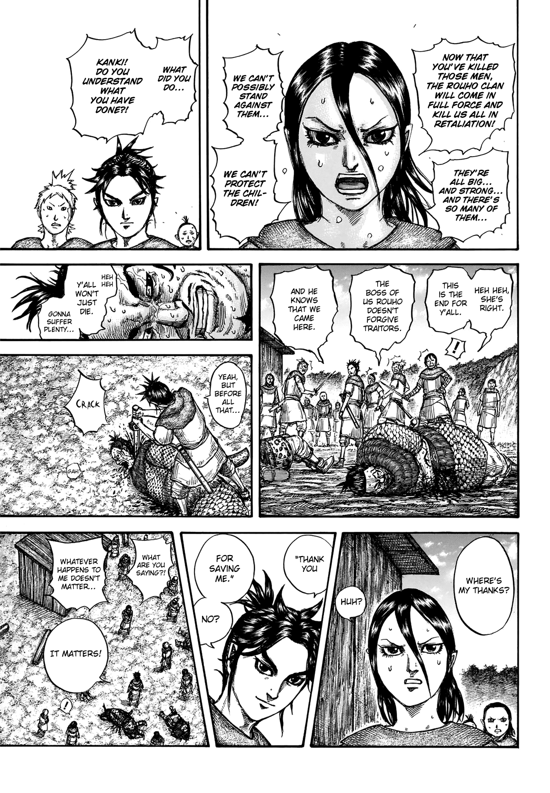 Kingdom manga, chapter 734, page 11 of 22