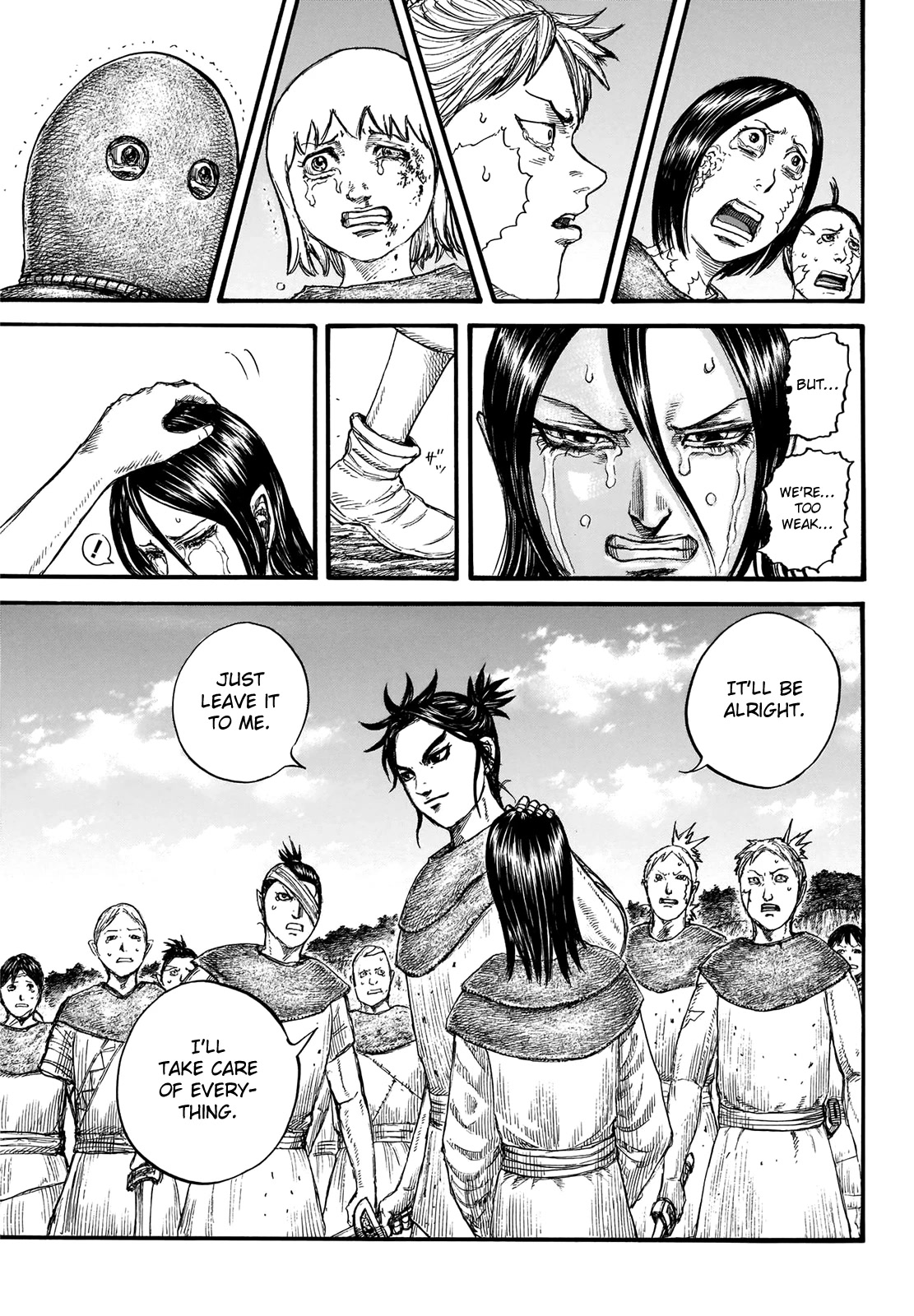 Kingdom manga, chapter 734, page 13 of 22